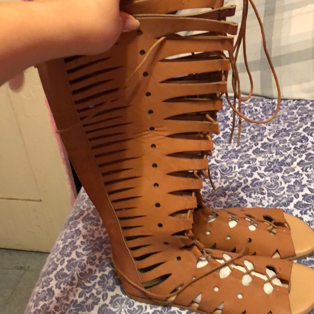 Brand new never used torrid Gladiator sandals